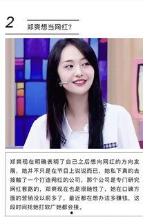 网红郑爽最新爆料,真实与虚假的较量